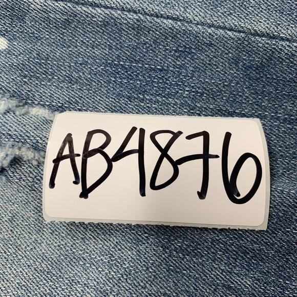 Judy Blue Women Jeans 9 / 29 Blue Denim Slim Fit Stretch Distressed 26.5" - Picture 13 of 13